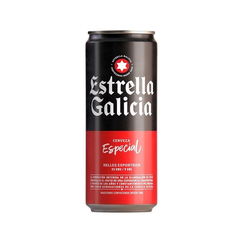 Estrella Galicia 33 cl. Can