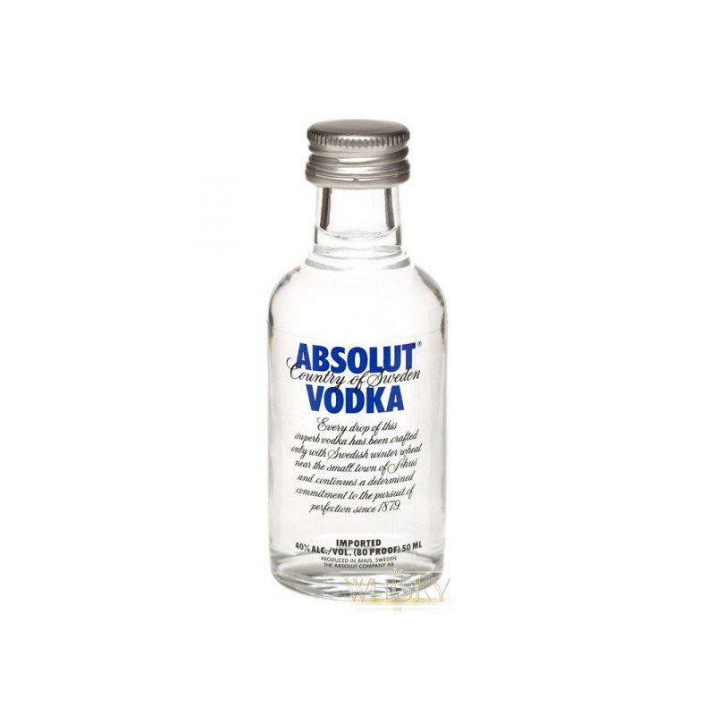 Miniatura Vodka Absolut 5 cl