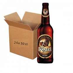 Kozel Dark Caja de 24x50 cl. - Decervecitas.com