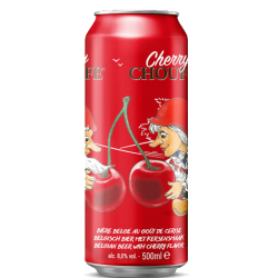 Cherry Chouffe 50 cl Lata - Decervecitas.com